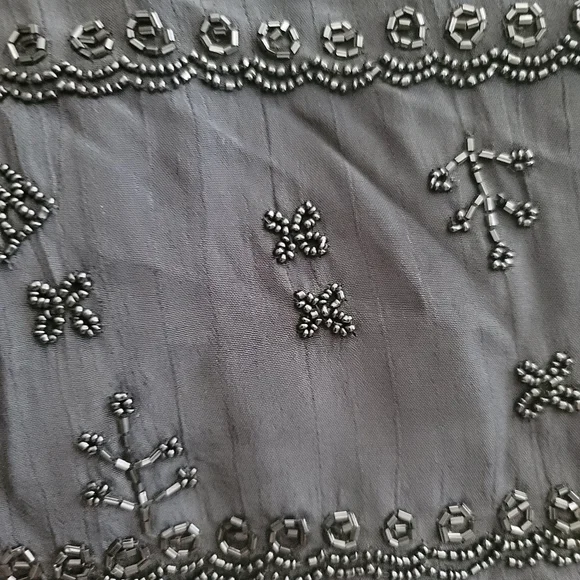 T Rose 2 Pc Beaded Dress/ Jacket Set Size Medium - Picture 8 of 11